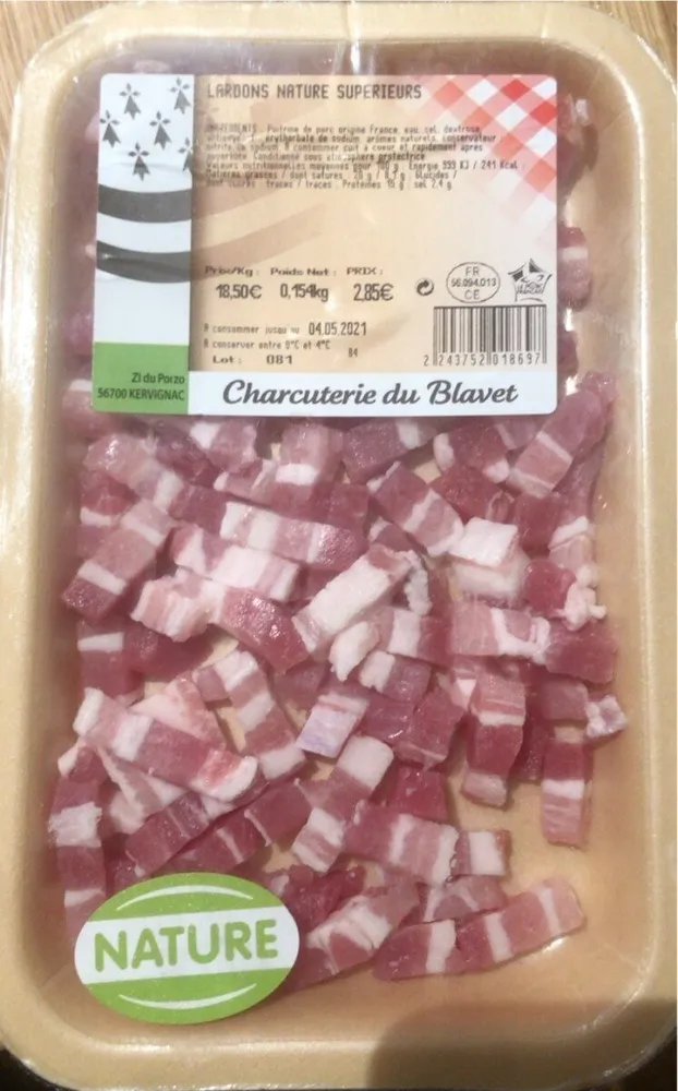 Lardons nature superieurs