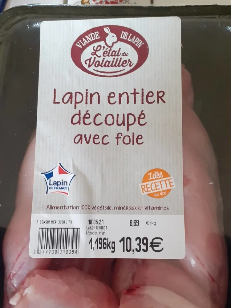 Lapin entier