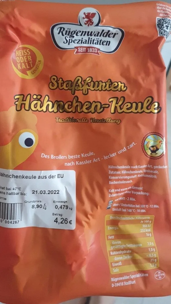 Staßfunten hähnchen kuele