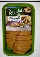 Filet tranché de poulet halal