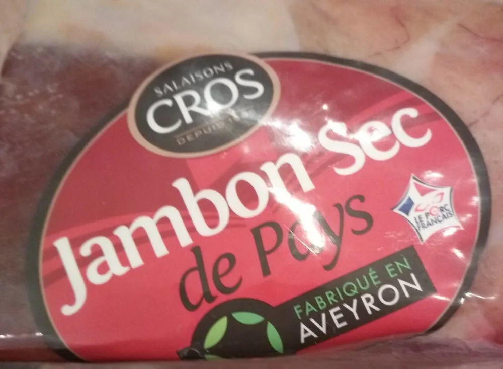 Jambon sec de pays