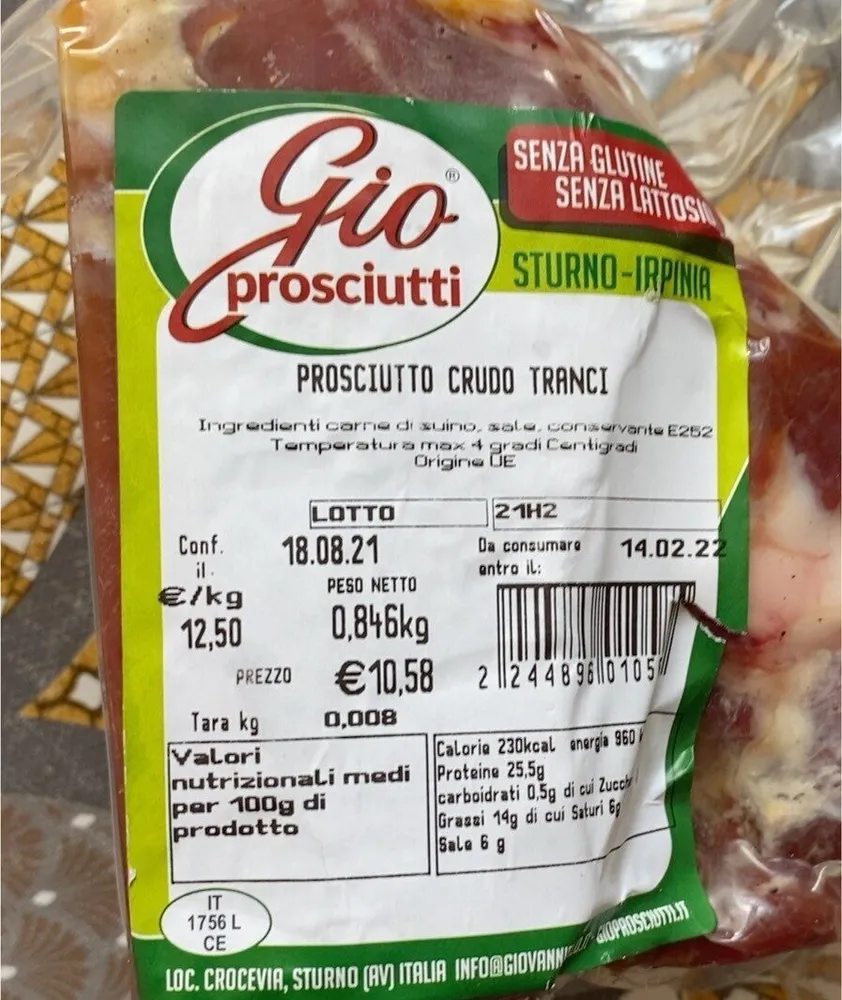 Jambon cuit Tranci
