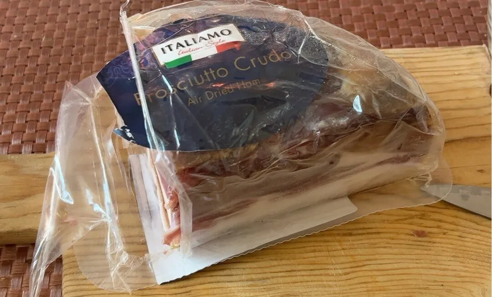 Jambon cru, séché