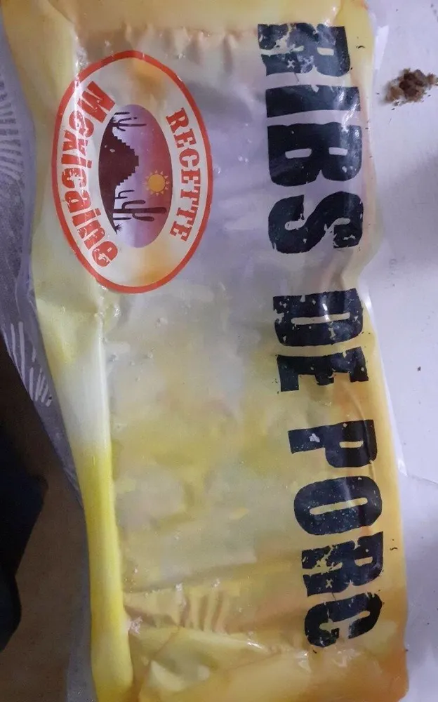 Ribs de porc à la mexicaine