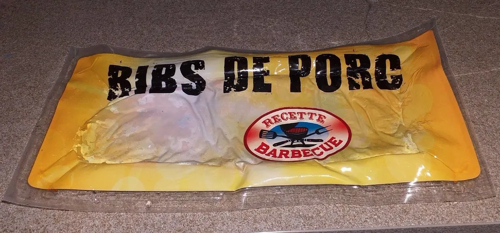 Ribs porc barbecue