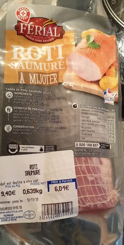 Rôti saumuré