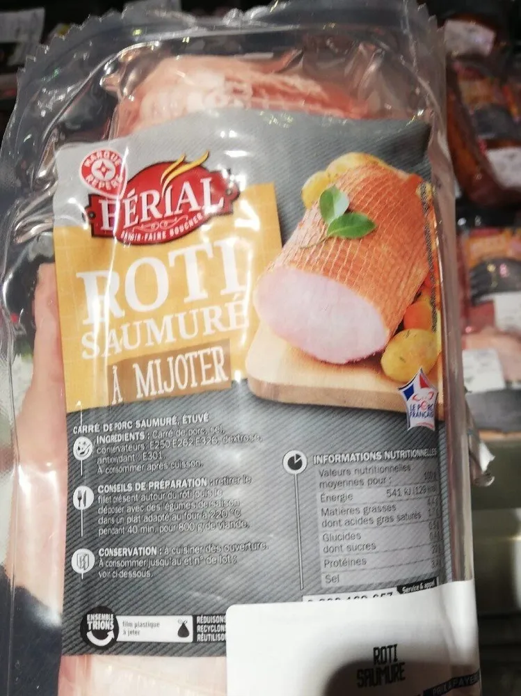Roti saumuré à mijoter