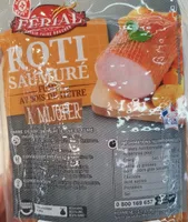 Roti saumuré fumé au bois de hêtre