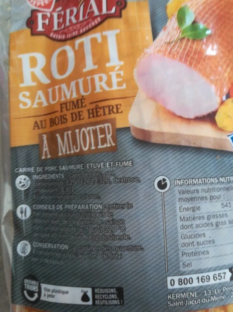 Rôti saumure