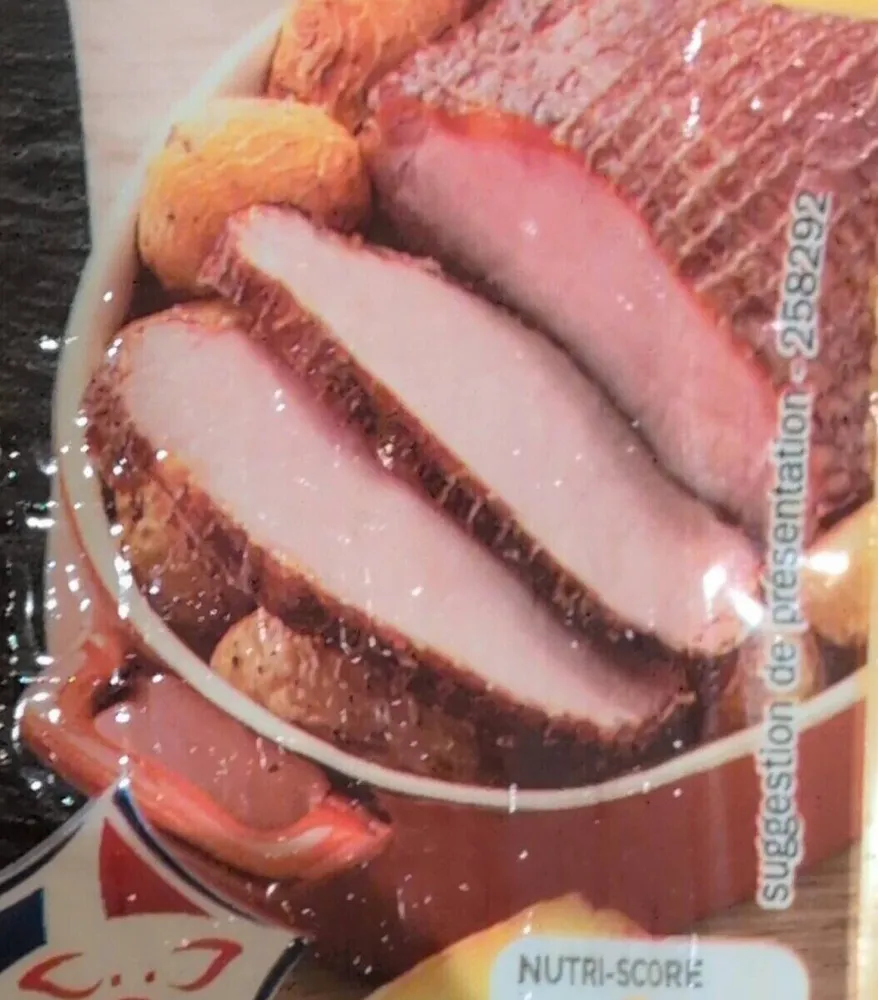 Rôti de porc demi sel fumé
