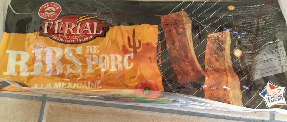Travers de porc
