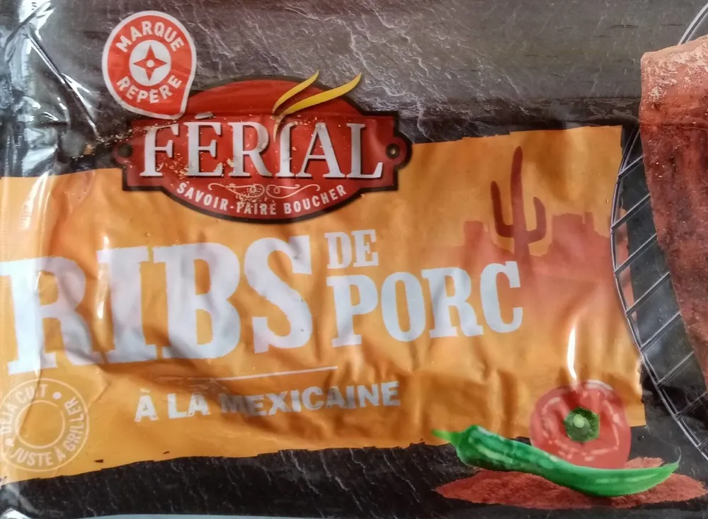 Ribs de porc à la mexicaine
