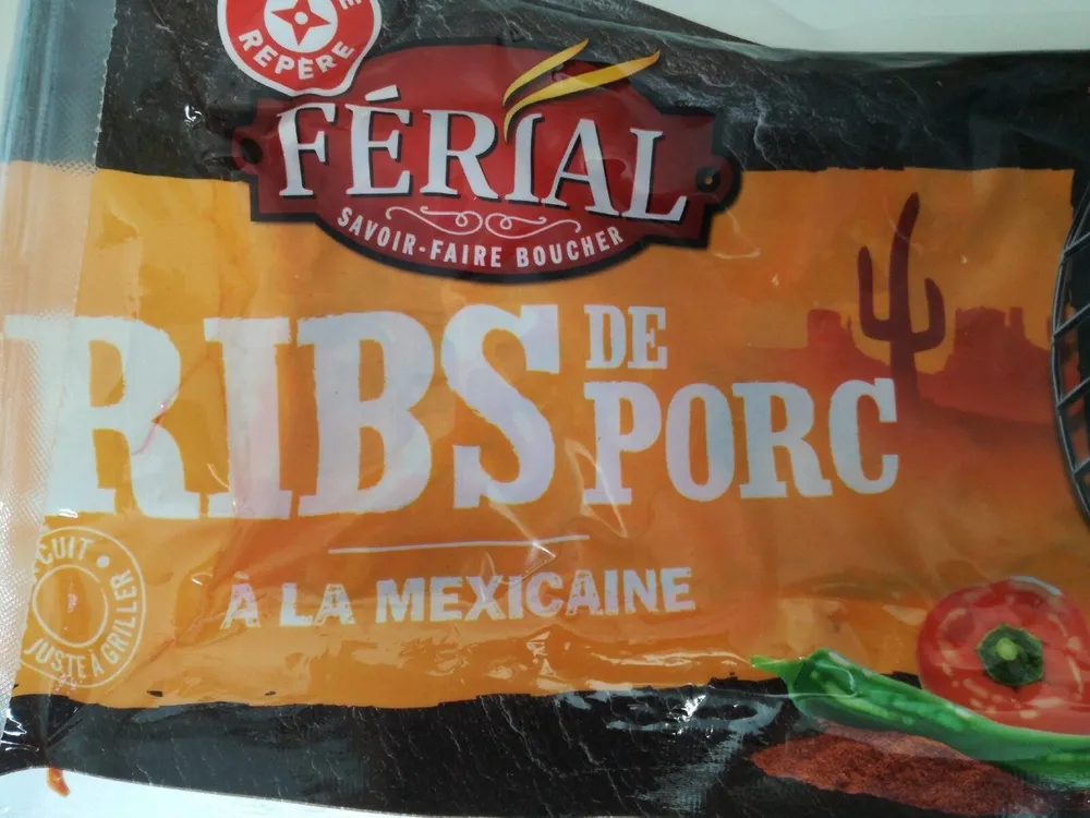 Ribs de porc à la mexicaine