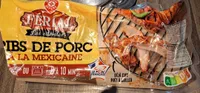 Ribs de porc à la mexicaine