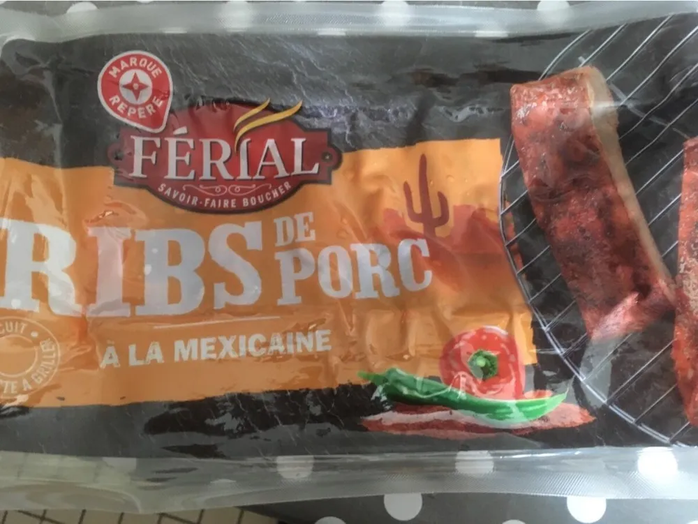 Ribs de porc à la mexicaine