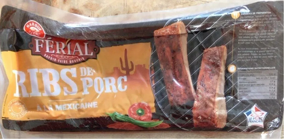 Ribs de porc a la mexicaine