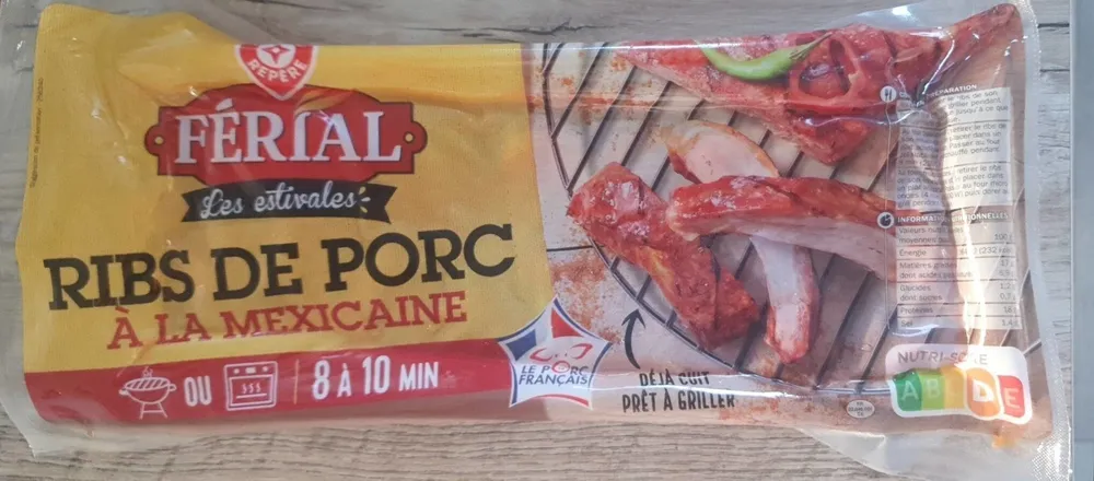 Ribs de porc à la Mexicaine