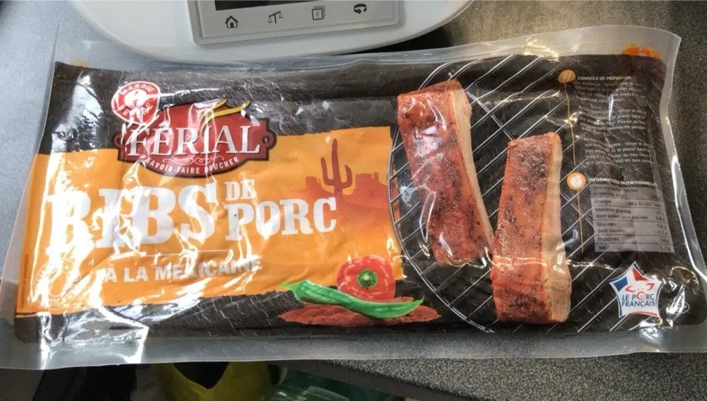 Ribs de porc a la mexicaine