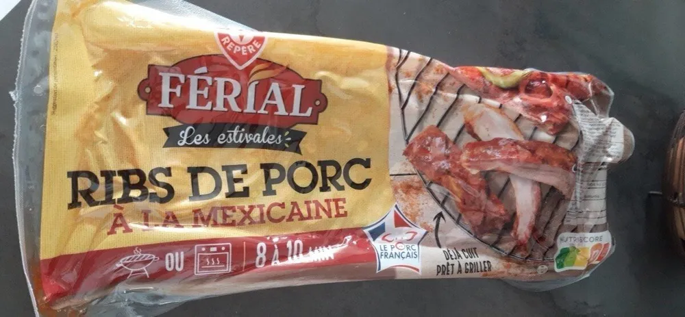 Ribs de porc à la mexicaine