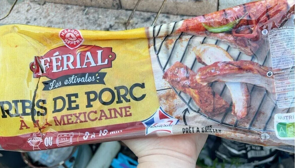 Ribs de porc a la mexicaine