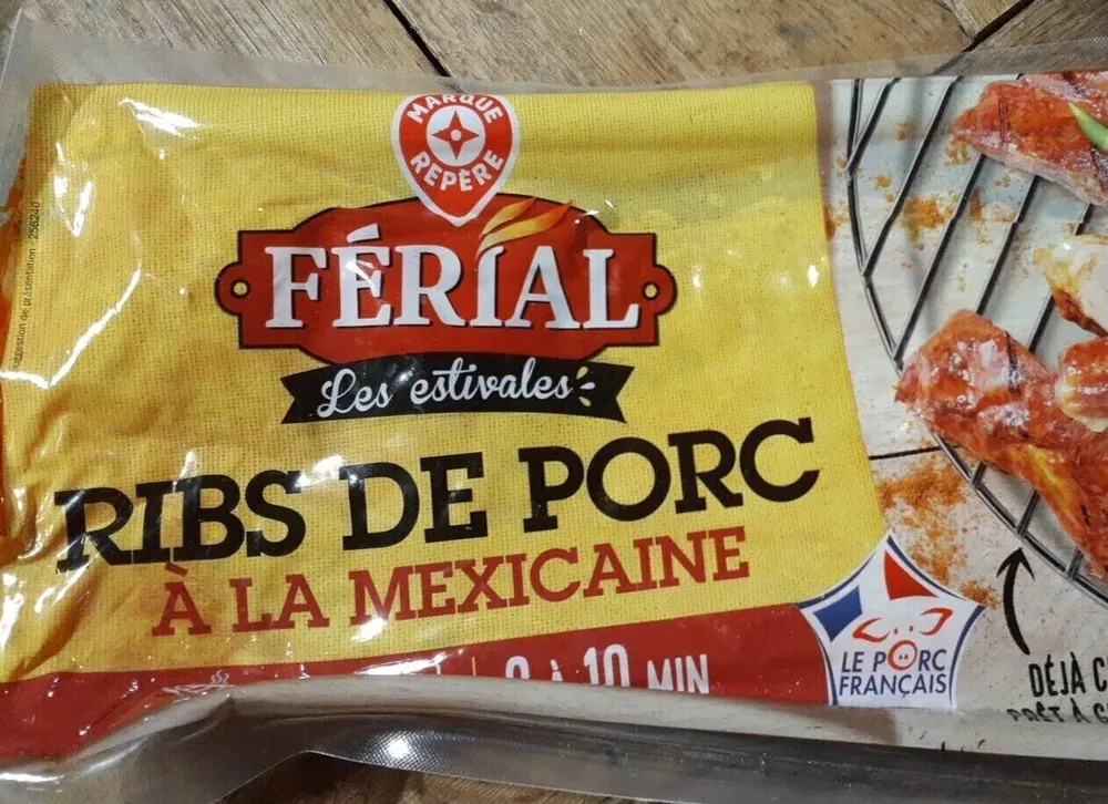 Ribs de porc à la Mexicaine