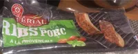 Ribs de porc à la provencale