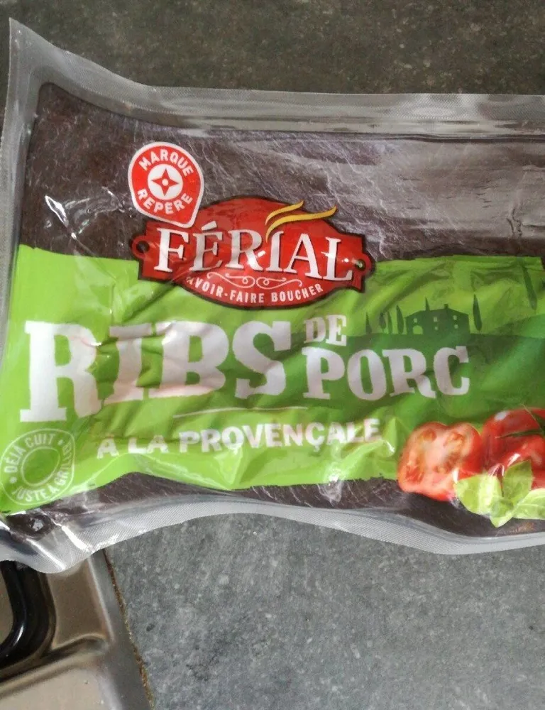Rubis de porc à la provençale