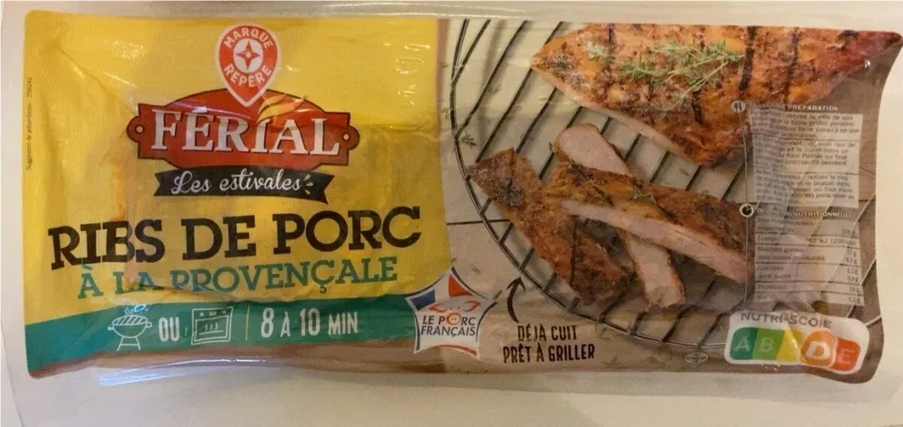 Ribs de porc à la provençale