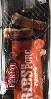 Ribs de porc barbecue