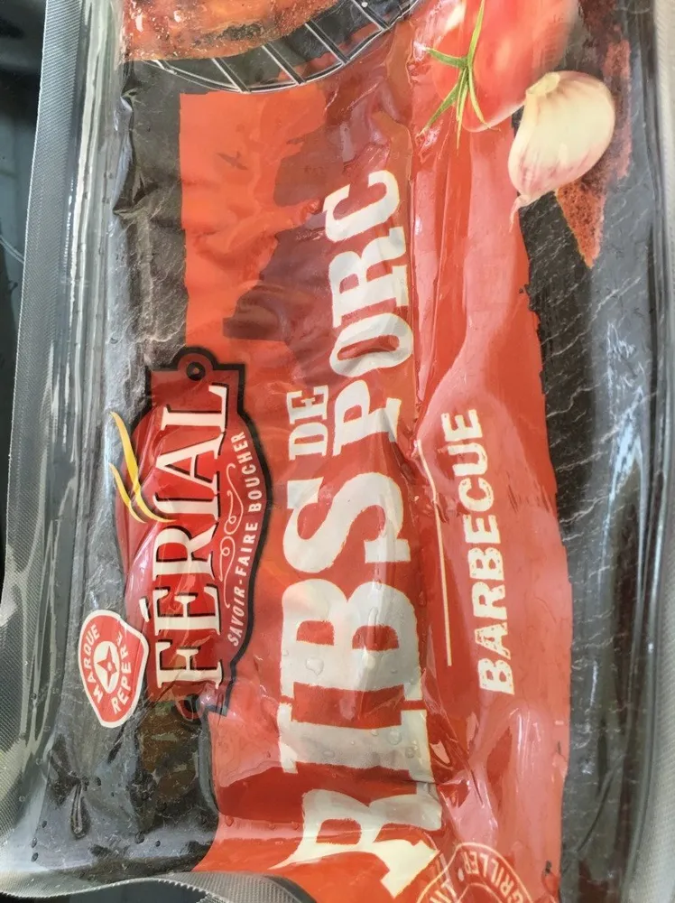 Ribs de porc barbecue