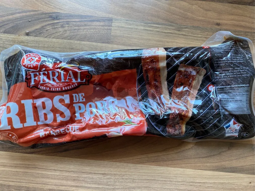 Ribs de porc barbecue