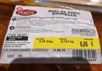 Ribs de porc barbecue