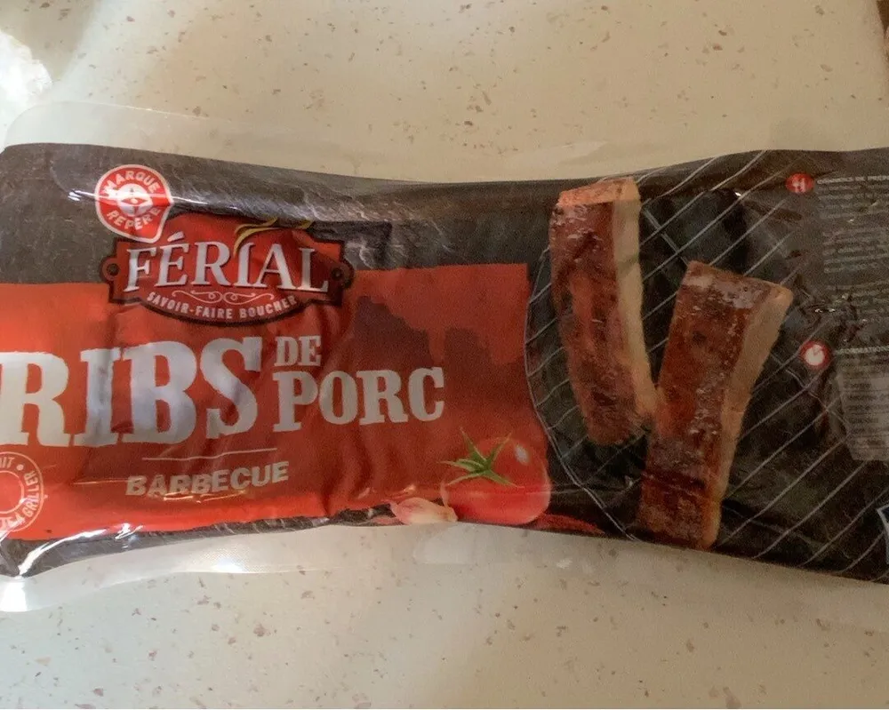 ribs de porc barbecue