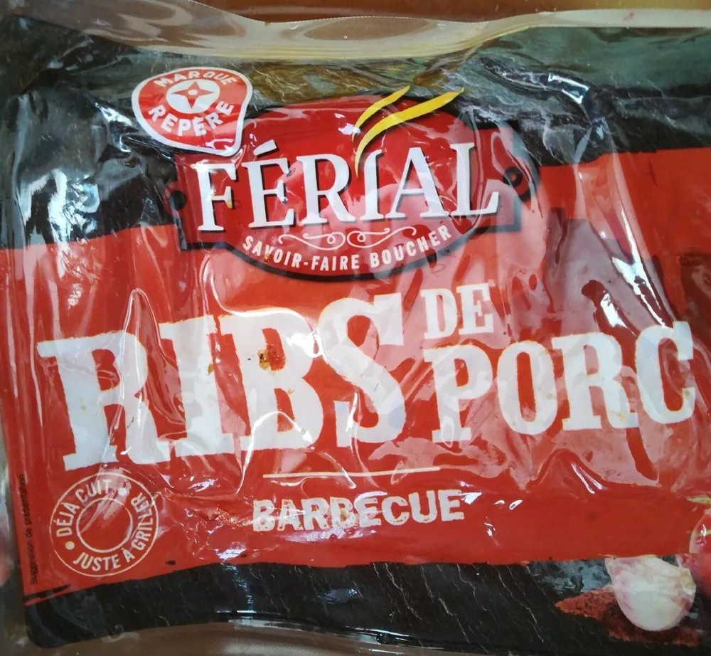 Ribs de porc barbecue