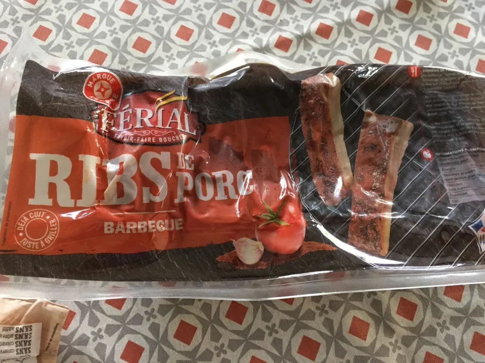 Ribs de porc barbecue