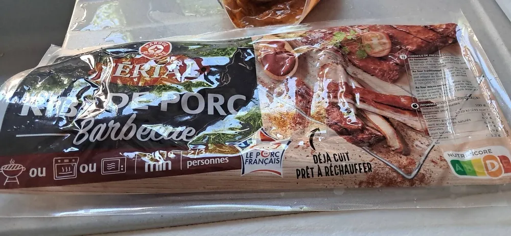 Ribs de porc Barbecue