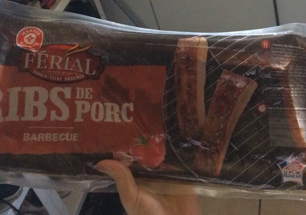 Ribs de porc barbecue