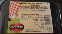 Araignées de porc à la moutarde
