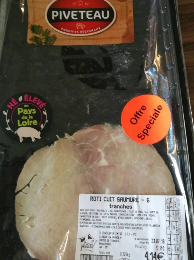 Roti cuit saumure