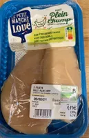 2 filets poulet plein champ