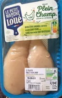 Filet  de poulet plein champ