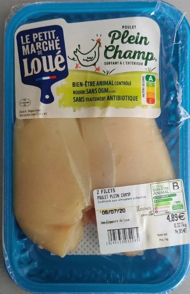 Filet de poulet Plein Champ