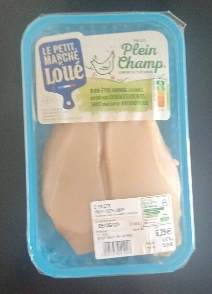 Filets de poulet