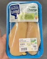 2 filets poulet plein champ