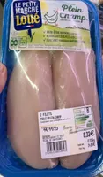 2 filets poulet plein champ