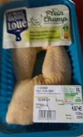 2 cuisses poulet plein champ