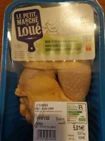 Cuisses de poulet pleins champs