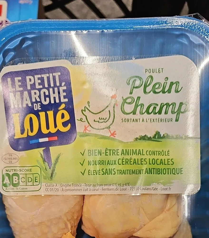 Poulet Plein Champ Cuisses
