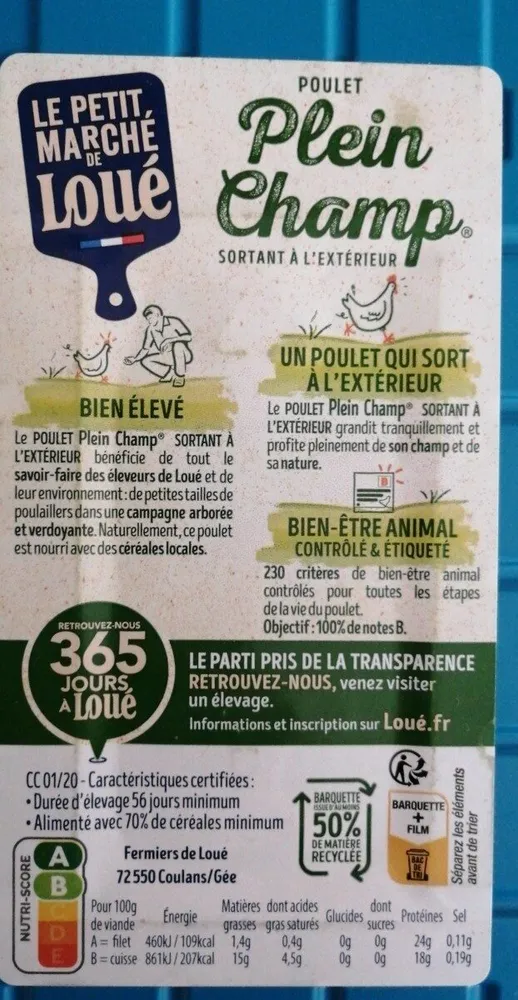 Cuisses de poulet