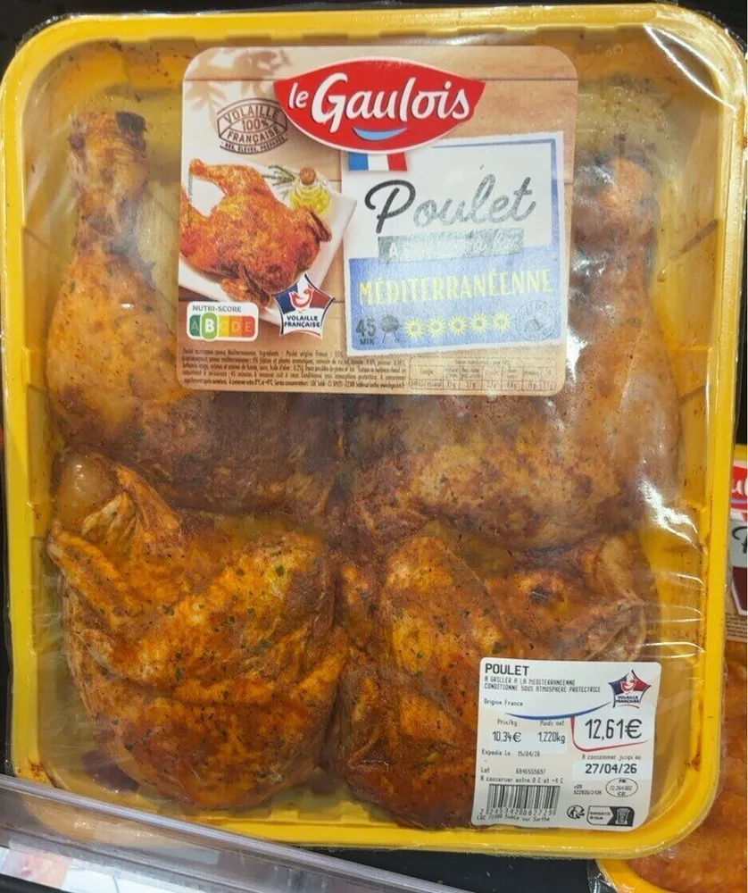 Poulet a griller